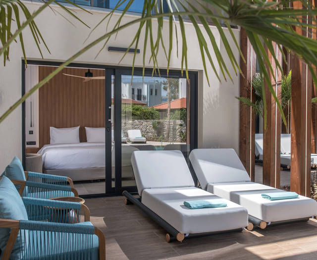 Noble Hotel Suites Gouves Crete Double Swim Up Room 7509