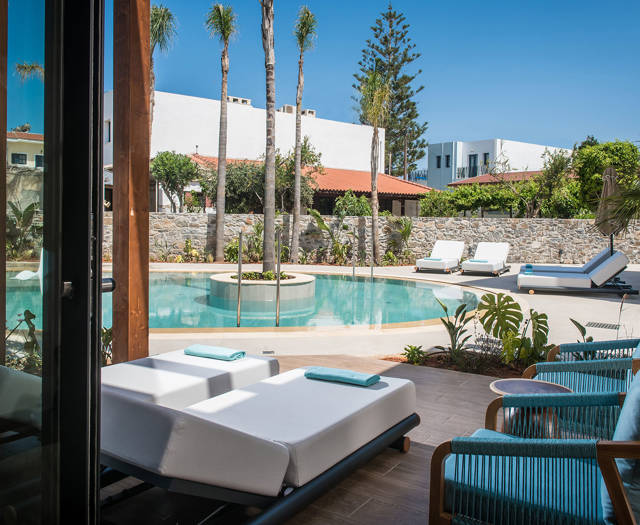 Noble Hotel Suites Gouves Crete Swim Up JF 7504