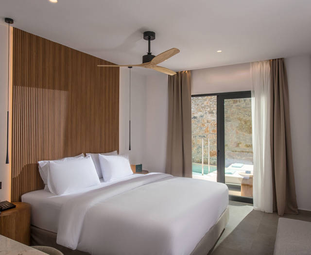 Noble Hotel Suites Gouves Crete Double Shared Plunge Pool